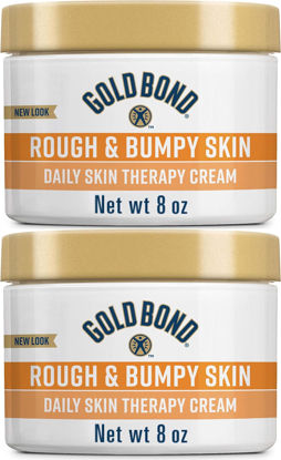 Picture of Gold Bond Ultimate Rough & Bumpy Daily Skin Therapy, 8 Ounce, Helps Exfoliate and Moisturize to Smooth, Soften, and Reduce The Appearance and Feel of Bumps and Rough Skin Patches - Pack of 2