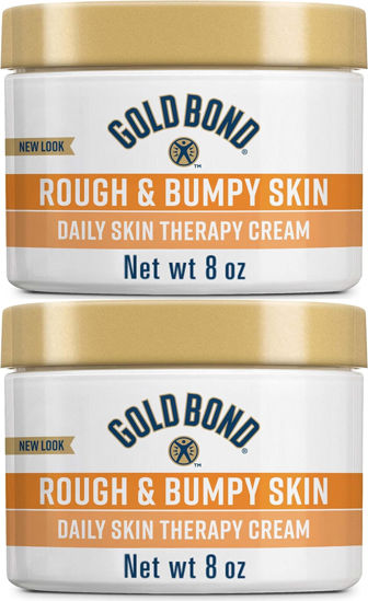 Picture of Gold Bond Ultimate Rough & Bumpy Daily Skin Therapy, 8 Ounce, Helps Exfoliate and Moisturize to Smooth, Soften, and Reduce The Appearance and Feel of Bumps and Rough Skin Patches - Pack of 2