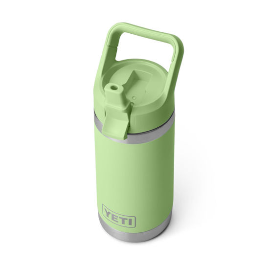 Picture of YETI Rambler Jr. 12 oz Kids Bottle, with Straw Cap, Key Lime