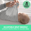 Picture of SwaddleMe Original Swaddle - Size Small/Medium, 0-3 Months, 3-Pack (Hearts and Hoops) Easy to Use Newborn Swaddle Wrap Keeps Baby Cozy and Secure and Helps Prevent Startle Reflex