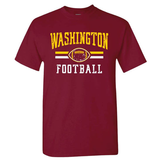 Picture of Washington Football Men's Vintage Fan T-Shirt (Garnet T-Shirt, 5XL)