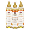 Picture of African Pride Moisture Miracle 5 Essential Hair Oils (3 Pack) - Contains Castor, Grapeseed, Argan, Coconut & Olive Oil, Seals in Moisture & Adds Shine & Strengthens Hair, Vitamin E, 8 oz