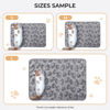 Picture of Luciphia 1 Pack 3 Blankets Fluffy Premium Fleece Pet Blanket Flannel Paw Printed Throw for Dog Cat Grey Paw Large(41"x31",Pack of 3)