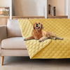 Picture of gogobunny 100% Double-Sided Waterproof Dog Bed Cover Pet Blanket Sofa Couch Furniture Protector for Puppy Large Dog Cat, Reversible (52x82 Inch (Pack of 1), Dark Yellow/Light Yellow)