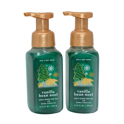 Picture of Bath & Body Works Foaming Hand Soap, Set of 2, 8.75oz Each (Vanilla Bean Noel)