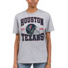 Picture of Junk Food Clothing x NFL - Houston Texans - Team Helmet - Unisex Adult Short Sleeve Fan T-Shirt for Men and Women - Size Medium