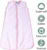 Picture of Sleeping Bag Baby 18 - 36 Months, 1 TOG Super Soft and Cozy Wearable Blanket for Baby,Candy - Pink,X-Large,Ideal for All Seasons . 100% Organic Cotton Lightly Padded.