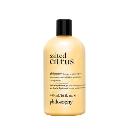 Picture of philosophy hydrating shower gel salted citrus