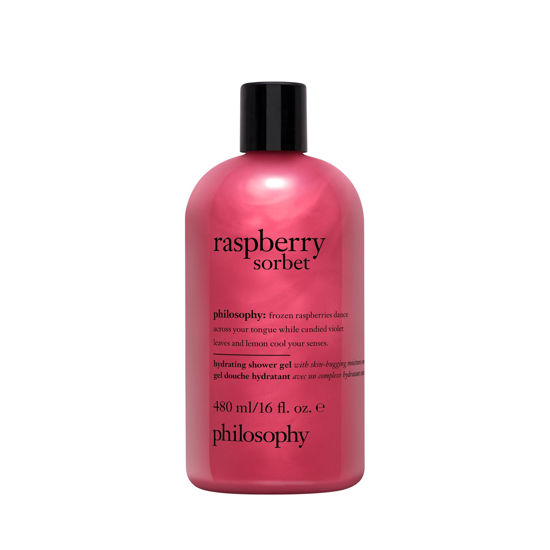 Picture of philosophy hydrating shower gel raspberry sorbet