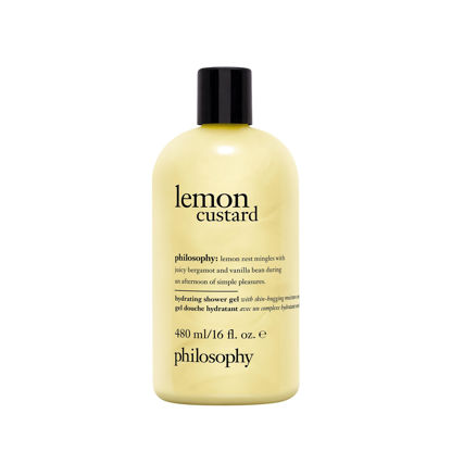 Picture of philosophy hydrating shower gel lemon custard