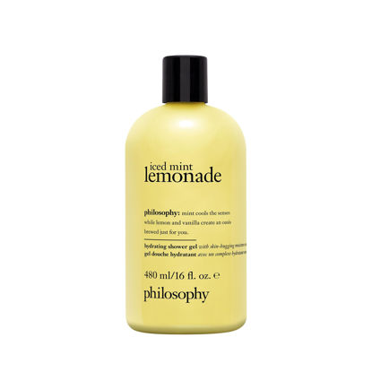 Picture of philosophy hydrating shower gel iced mint lemonade