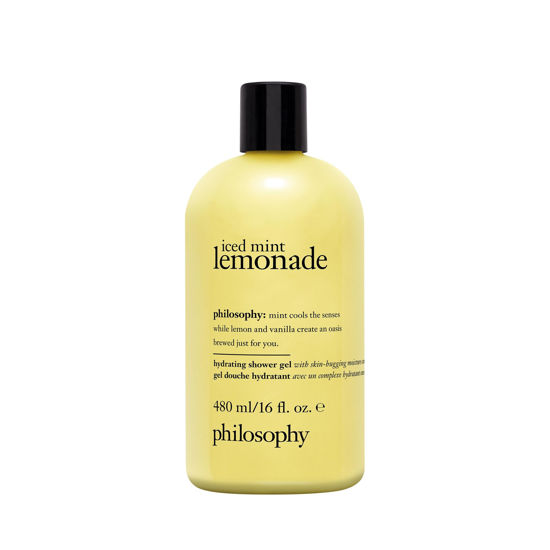 Picture of philosophy hydrating shower gel iced mint lemonade