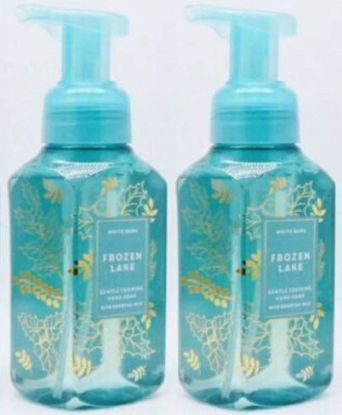 Picture of White Barn Bath and Body Works 2 Pack Frozen Lake Gentle Foaming Hand Soap 8.75 Ounce