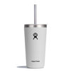 Picture of Hydro Flask 20 Oz All Around Tumbler Straw Lid White