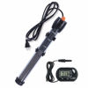 Picture of Orlushy Submersible Aquarium Heater,500W Fish Tahk Heater with Adjust Knob Thermostat 2 Suction Cups and Free Thermometer Suitable for Marine Saltwater and Freshwater (500W)