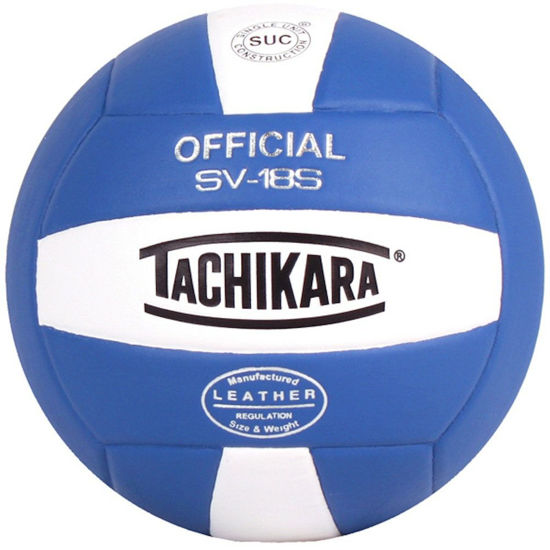 Picture of Tachikara Institutional quality Composite VolleyBall, Royal-White