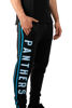 Picture of Ultra Game NFL Men's Super Soft Game Day Jogger Sweatpants, Carolina Panthers, Team Color, Small