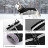 Picture of Lelepet Warm Dog Winter Coat Dog Coat Dog Cold Weather Coats Windproof Reflective Turtleneck Fleece Dog Jacket with Harness Thick Dog Fleece Vest XS Dog Coat Dog Coats for Small Medium Large Dogs