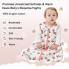 Picture of Unnivoll Baby Sleep Sack 6-12 Months 3 Pack 100% Cotton Lightweight 0.5 TOG Wearable Blanket Baby Sleep Bag with 2-Way Zipper for Newborn Infant Strawberry