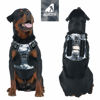 Picture of AUROTH Tactical Dog Harness for Small Medium Large Dogs No Pull Adjustable Pet Harness Reflective K9 Working Training Easy Control Pet Vest Military Service Dog Harnesses (L, Black Ink)