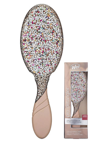 Picture of Wet Brush-Pro EasyGrip Pro Detangler Hair Brush, Limited Edition CRJ - Gold/Multi