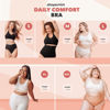 Picture of SHAPERMINT Wireless Bras for Women - Wirefree, Lightly Padded Everyday Bra for Small to Plus Sizes in Chocolate