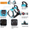 Picture of tobeDRI No Pull Dog Harness Adjustable Reflective Oxford Easy Control Medium Large Dog Harness with A Free Heavy Duty 5ft Leash