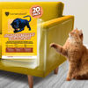 Picture of Panther Armor 20-Pack Anti Scratch Furniture Protectors - Deterrent & Cat Training Tape - Double Sided Sticky Tapes - Claw Proof Couch Protectors