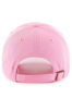 Picture of '47 Brand Los Angeles LA Dodgers Clean Up Hat Cap Rose Pink/White