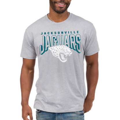 Picture of Junk Food Clothing x NFL - Jacksonville Jaguars - Bold Logo - Unisex Adult Short Sleeve Fan T-Shirt for Men and Women - Size 3X-Large