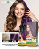 Picture of Herbishh Hair Color Shampoo for Gray Hair - Magic Hair Dye Shampoo - Colors Hair in Minutes-Long Lasting-500 Ml-3-In-1 Hair Color-Ammonia-Free | Herbishh (Purple)