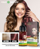 Picture of Herbishh Hair Color Shampoo (Grape Red) - Magic Hair Dye for Gray Hair - Ammonia-Free, 3-in-1 Shampoo Conditioner - Lasts 2-3 Weeks, 500 ml