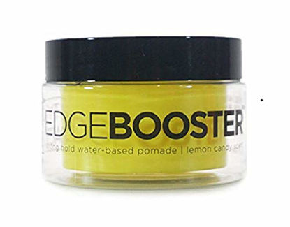 Picture of Style Factor Edge Booster Strong Hold Water-Based Pomade 3.38oz-Lemon Candy Scent (3 Pack)