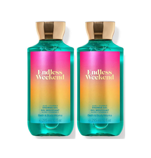 Picture of Bath and Body Works Endless Weekend Shower Gel Gift Sets For Women 10 Oz 2 Pack (Endless Weekend)