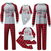 Picture of KASAAS Family Christmas Pajamas Matching Sets Funny Xmas Pjs Holiday Loungewear Outfits for Women Men Couples Dad