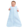 Picture of HALO Sleepsack Micro-Fleece Wearable Blanket, TOG 1.0, Baby Blue, Large