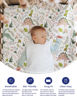 Picture of TotAha Dinosaur Crib Sheets for Boys, Premium Soft Crib Mattress Fitted Sheet, Ultra Breathable Baby Sheets, Super Stretchy Baby Bed Sheets 28x52x9 Extra Deep Pocket, 2 Pack