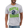 Picture of Junk Food Clothing x NFL - Seattle Seahawks - Team Helmet - Unisex Adult Short Sleeve Fan T-Shirt for Men and Women - Size Large