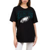 Picture of Junk Food Clothing x NFL - Philadelphia Eagles - Bold Logo - Unisex Adult Short Sleeve Fan T-Shirt for Men and Women - Size Large