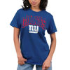 Picture of Junk Food Clothing x NFL - New York Giants - Bold Logo - Unisex Adult Short Sleeve Fan T-Shirt for Men and Women - Size Large