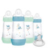 Picture of 9 oz. Easy Start Matte Deco, 2+ Months, Boy, 4 Pack (with Bonus Fast Nipple)