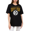 Picture of Junk Food Clothing x NFL - Pittsburgh Steelers - Bold Logo - Unisex Adult Short Sleeve Fan T-Shirt for Men and Women - Size XX-Large