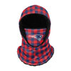 Picture of FOCO New England Patriots NFL Plaid Hooded Gaiter