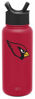 Picture of Simple Modern Officially Licensed NFL Arizona Cardinals Water Bottle with Straw Lid | Vacuum Insulated Stainless Steel 32oz Thermos | Summit Collection | Arizona Cardinals