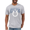 Picture of Junk Food Clothing x NFL - Indianapolis Colts - Bold Logo - Unisex Adult Short Sleeve Fan T-Shirt for Men and Women - Size Medium