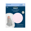 Picture of HALO Micro-Fleece Sleepsack Swaddle, 3-Way Adjustable Wearable Blanket, TOG 3.0, Soft Pink, Small, 3-6 Months