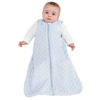 Picture of HALO Sleepsack Wearable Blanket, Velboa, TOG 1.5, Blue Plush Dots, Large