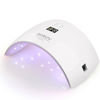 Picture of SUNUV UV Light for Nails, UV Nail Lamp for Gel Nail Polish Curing Lamp with Sensor 2 Timers and Display SUN9X Plus Nail Dryer Pink