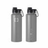 Picture of IRON °FLASK Sports Water Bottle - 40 Oz, 3 Lids (Spout Lid), Leak Proof, Vacuum Insulated Stainless Steel, Double Walled, Thermo Mug, Metal Canteen