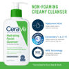 Picture of CeraVe Hydrating Skin Care Set | 8oz Moisturizing Cream & 8oz Hydrating Facial Cleanser | Ceramides + Hyaluronic Acid Moisturizer and Face Wash | Accepted by National Eczema Association